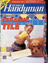 The Family Handyman Magazine Oct 1992, Ceramic Tile - $48.95 MXN