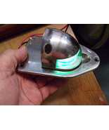 Accon Pop-Up retractable stainless Boat Bow Light  GREEN/Starboard - $100.77 CAD