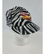 Vintage Texaco Havoline K-products Zebra Stripe Snapback Hat black white... - £18.91 GBP