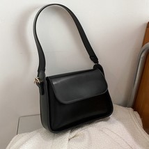 Fashion Women Solid Color PU Leather Shoulder Underam Bag Casual Ladies Small Sq - $35.67