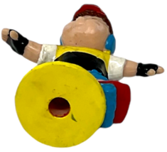 Vintage 1997 Cabbage Patch Kid Boy Doll On Skateboard Mini Vinyl Figure - 2 In. image 7