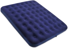 Double Air Bed In King Size - Foldable Blow Up Mattresses With Flocked Top - - £43.40 GBP