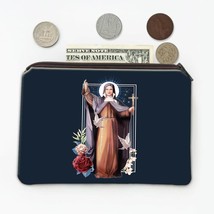 Saint Regina : Gift Coin Purse Catholic Church Religious Christian Cross... - £7.96 GBP