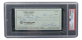 Bobby Thomson New York Géants Signé Banque Carreaux PSA / DNA 85025530 - £45.75 GBP