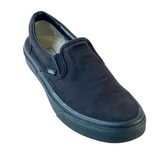 VANS Unisex Classic Slip-On Black Shoes Canvas Women’s Size 6.5 Men&#39;s Si... - $685.12 MXN