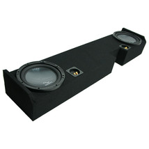 01-14 F250 F350 Ext Super Cab Truck Harmony R104 Dual 10" Sub Box Enclosure - £312.39 GBP