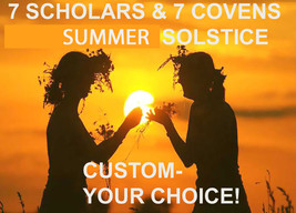  Haunted Scholars 7 Full Covens June 21 Drops Of Sunlight Summer Solstice Magick - £98.13 GBP