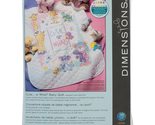 Dimensions Stamped Cross Stitch &#39;Cute or What?&#39; DIY Baby Quilt, 34&quot; x 43&quot; - £20.32 GBP