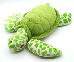 Sea Turtle Plush Wildlife Artists 2011 Green Ocean Marine Stuffed Animal... - $9.89