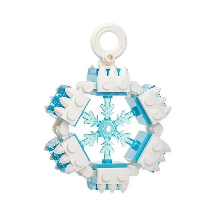 Snowflake Christmas Ornament MOC - $10.95 CAD