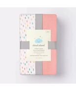 Cloud Island 2-Pack Jersey Crib Fitted Sheets - Fully Elastic - 100% Cotton - $12.66