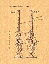 Water Pipe Patent Print - $7.95+