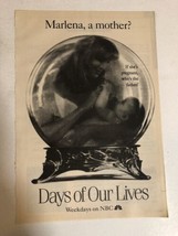 Days Of Our Lives Tv Guide Print Ad Deidre Hall TPA15 - £4.74 GBP
