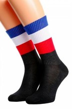 FRANCE flag socks for women Size 6-9, 9-11 - £7.93 GBP
