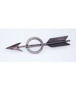 David Navarro Sterling Silver Arrow Circle Pin Brooch Nice - €216,38 EUR