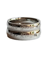Couples Rings, His and Her Ring, Promise Ring, Engagement Ring, Wedding ... - $185.45 MXN