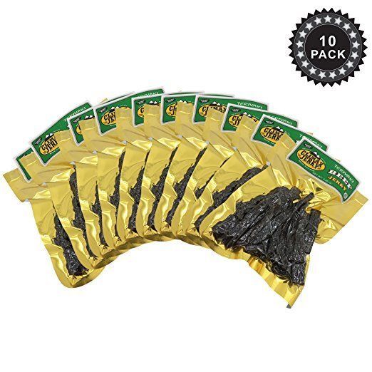Primary image for Climax BEST Natural Style Thick Strips 3.25 OZ. Beef Jerky Teriyaki - 10 Pack
