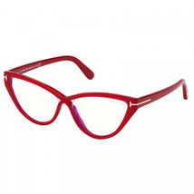 TOM FORD FT5729-B 075 Red Eyeglasses New Authentic - £111.31 GBP