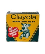 Vintage Crayola Clayola Modeling Clay Gray Never Have Been Used in Origi... - $369.71 MXN