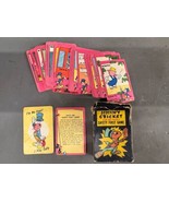 1955 Walt Disney Mickey Mouse Club Jimini Cricket Playing Card Game Volu... - $27.73
