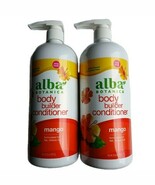 Lot Of 2 Alba Botanica 32oz Mango Conditioner Body Builder Nourishing Ha... - $556.30 MXN