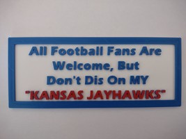 Kansas Jayhawks Magnetic Fan Sign - $223.42 MXN