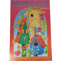 RARE! Red Farm Studio Giant Coloring Book Birds 18 in x 12 in - £15.51 GBP