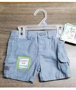 My 1st Wrangler Baby Boy Cargo Shorts 3/6 Months - Gray - $11.99