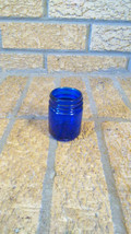 Vintage Cobalt Blue Vicks Vapor Rub Bottle - £8.45 GBP