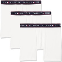 Tommy Hilfiger Men&#39;s Micro Classic 3 Pack Boxer Brief, 3pack - White , L... - £36.49 GBP