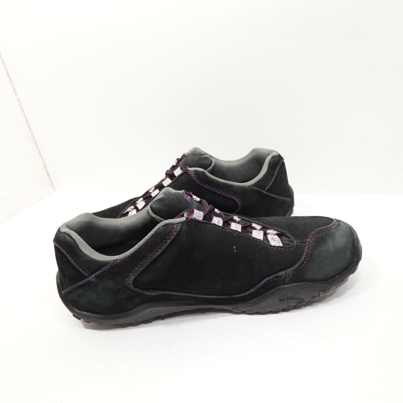 Kuru Chicane Black Purple Suede Hiking Comfort Shoes Sneaker Womens Size 10 Item image 10