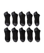 All in Motion Women&#39;s Cushioned 10pk No Show Athletic Socks - Black 4-10 - $366.58 MXN