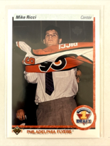1990-91 Upper Deck #355 Mike Ricci Rookie Card RC ~ Pack Fresh Centered ... - £2.98 GBP