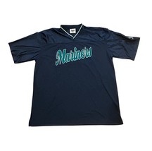 Vintage Y2K Lee Sport Seattle Mariners V-Neck Shirt Navy Blue Men’s Size XL - $29.99
