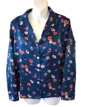 Flora by Flora Nikrooz Floral-Print Pajama Top ONLY - Size S-  W Snag Is... - $10.39