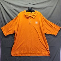 Home Depot Polo Shirt Sz 2X Orange Employee Embroidered Logo Golf Collared - £17.37 GBP