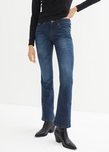 JOHN BANER Dark Blue Boot Cut Jeans  UK 14     (fm36-7) - £19.25 GBP