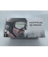 Happrun Ski Goggles Anti Fog 100% UV Protection Snow Ski Goggles ~ Black... - $33.93 CAD
