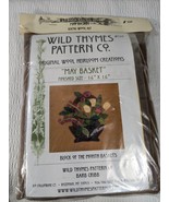 NEW Wild Thymes Pattern Wool Creation Kit May Basket #509 Block of month... - $1,026.37 MXN