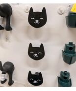 Ikea UTSADD Decorative Hook Cat Black/White Aluminum One Per Package New - €10,22 EUR