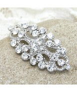 Flat Back Button, Crystal Buckle, Rhinestone Metal Buckle, Sew On Button - $608.64 MXN