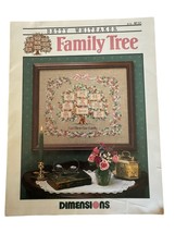 Dimensions Betty Whiteaker Family Tree Counted Cross Stitch Pattern Leaflet - £7.85 GBP