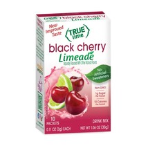 True Lemon BLACK CHERRY Stevia Sweetened, On-The-Go, 10 Packets - $9.94