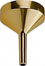 Perfume Studio Funnel Set - 5 Pieces, Golden Metal Small Funnels - $9.75
