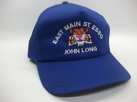 Esso Tiger Hat Vintage East Main Street John Long Blue Snapback Baseball... - £15.72 GBP