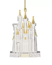 Lenox Disney 2024 Princess Cinderella's Castle Ornament Silver Christmas... - $7.00