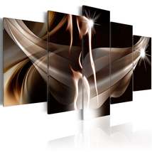 Tiptophomedecor Glamour Canvas Wall Art - Wave Of Sensuality - Stretched &amp; Frame - £71.93 GBP+