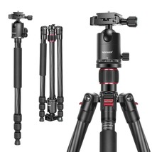 Neewer Carbon Fiber 66 inches/168 centimeters Camera Tripod Monopod with 360 Deg - £134.66 GBP