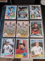 Baseball Cards -GEORGE Brett Frank Viola Jerry Koosman Gary Cater Joe Morgan - $14.00