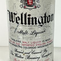 Wellington Malt Liquor Beer Can Vintage 12oz Embossed Colorado - $7.51